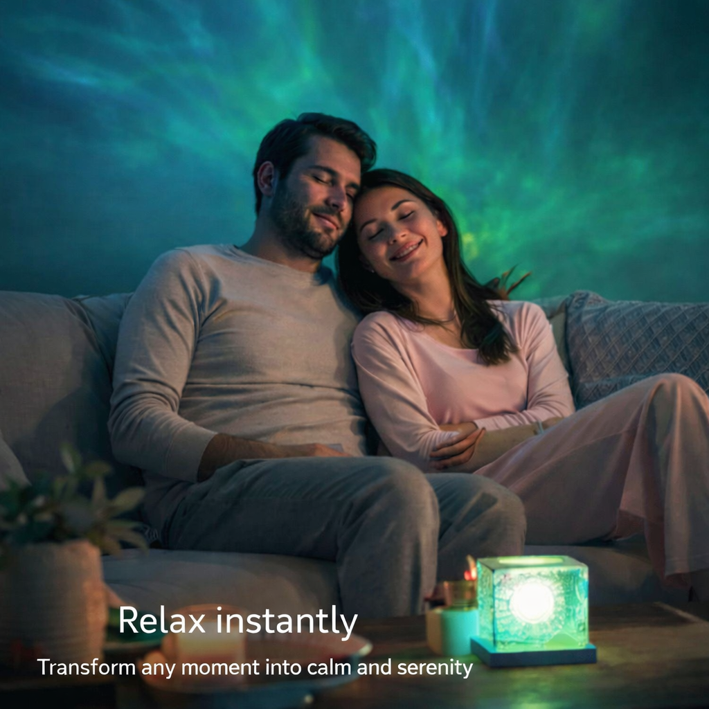 Relax Cube Lamp – Soft Light for Instant Calm
