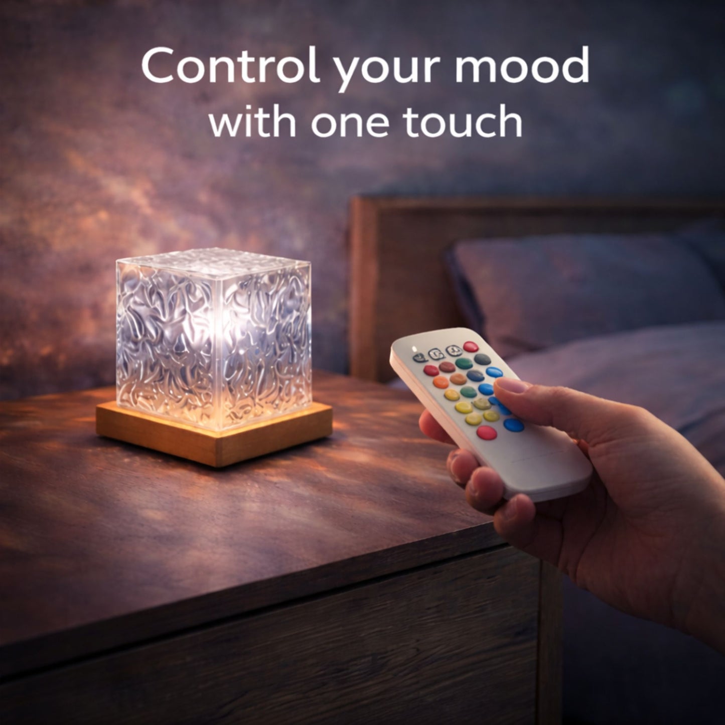 Relax Cube Lamp – Soft Light for Instant Calm